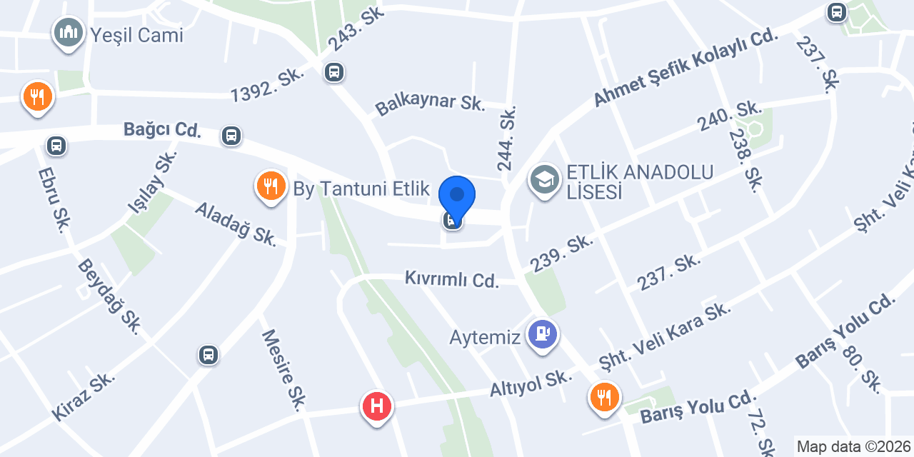 Karadeniz Döner konumu