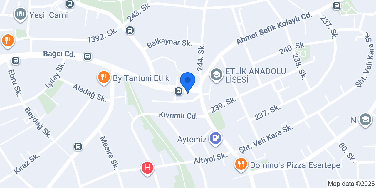 Eczane Yeni Deva konumu