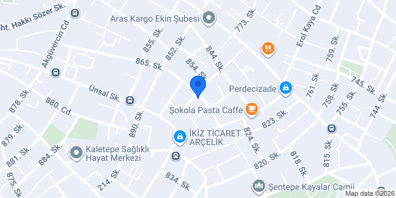Defne bazlama gözleme konumu