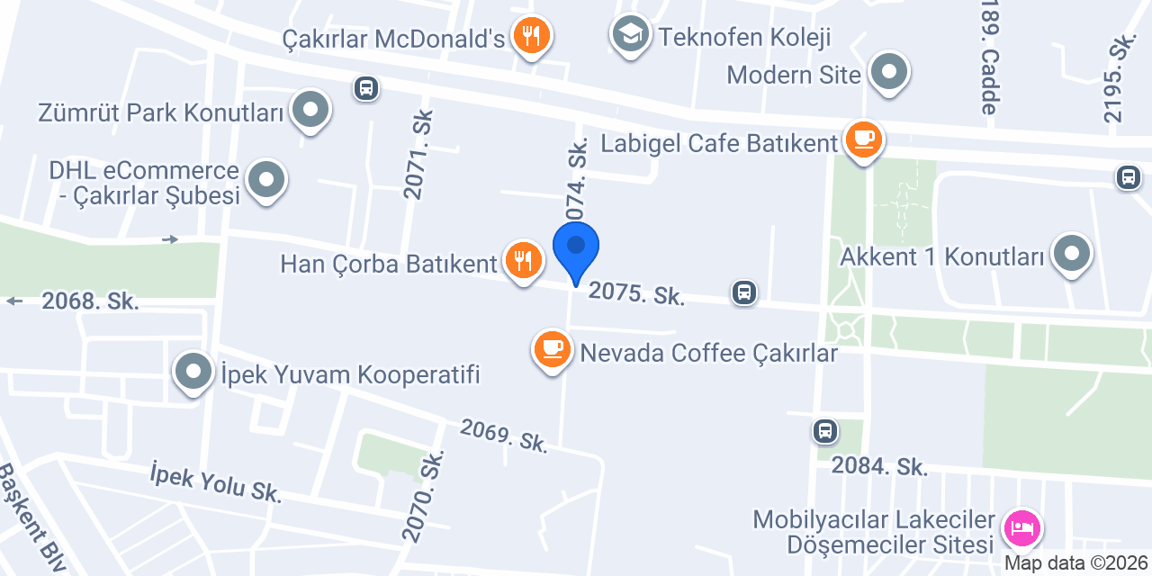 Kozalak İnşaat konumu