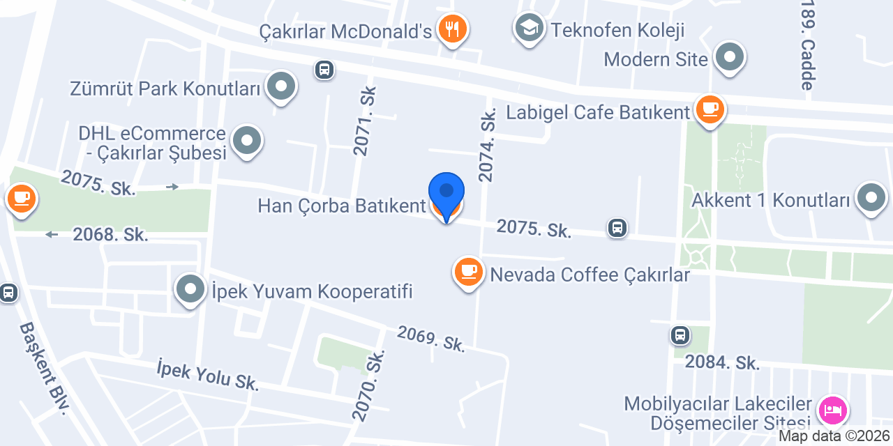 Han Çorba Batıkent konumu