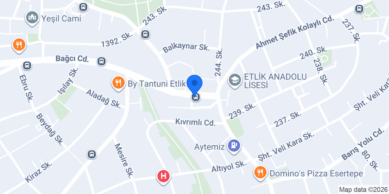DK Altın kaplama konumu