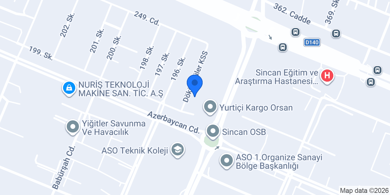 ÖLMEZ TEKNİK HIRDAVAT konumu