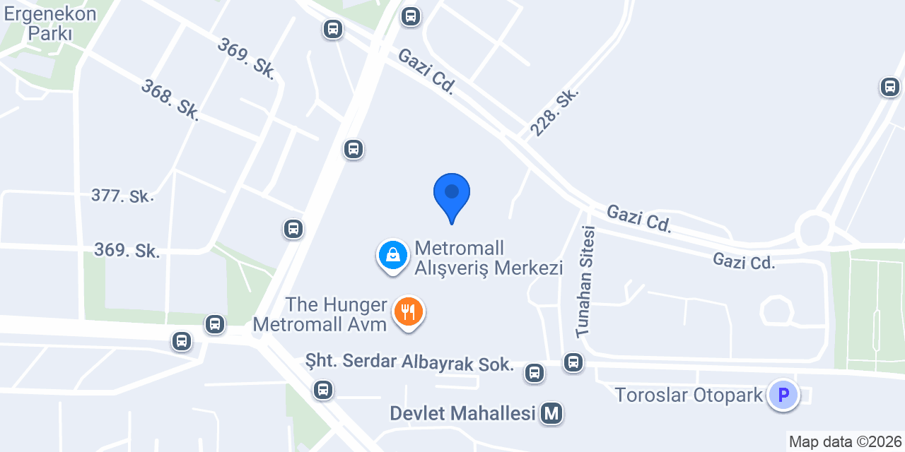 Eryaman Metromall Taksi konumu