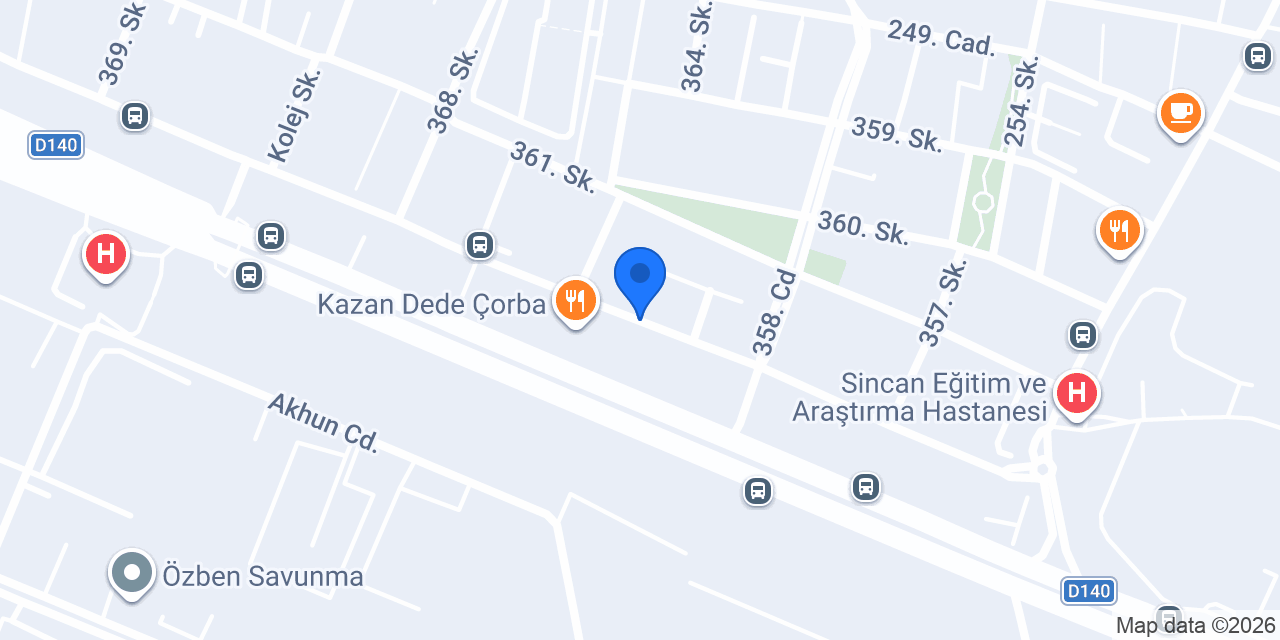Das Yapı AŞ konumu