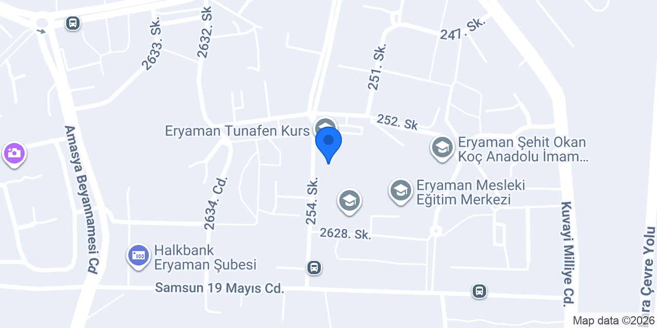 Eryaman Burger Pizza House konumu
