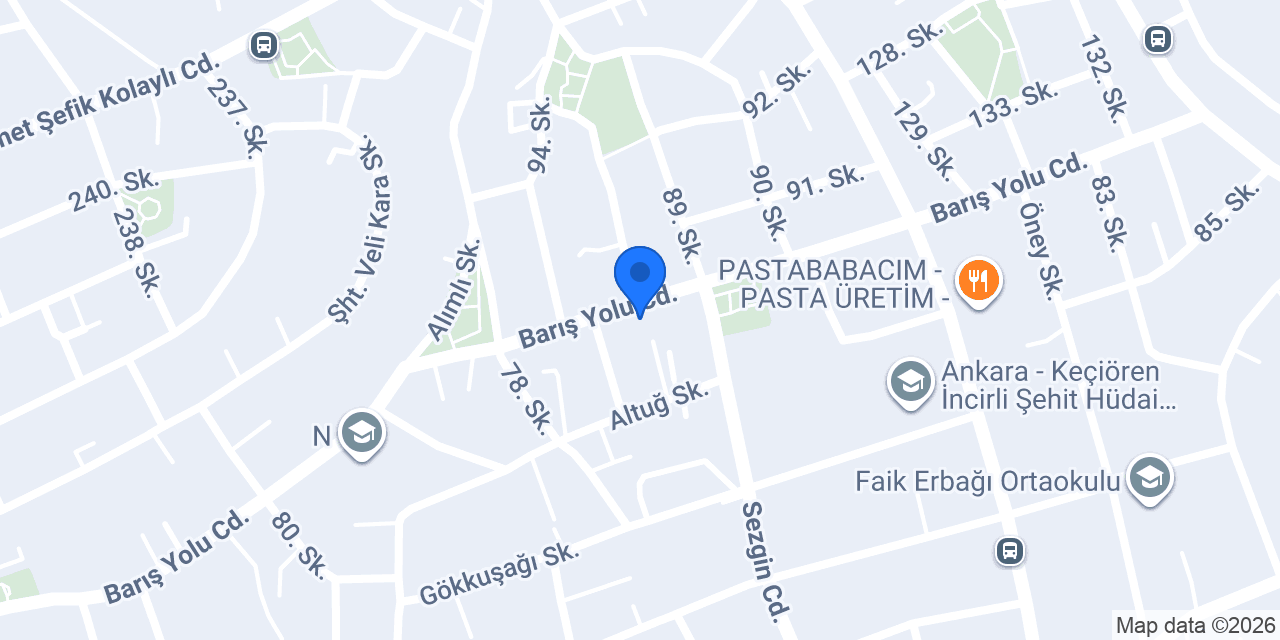 BİZİM TERZİ konumu