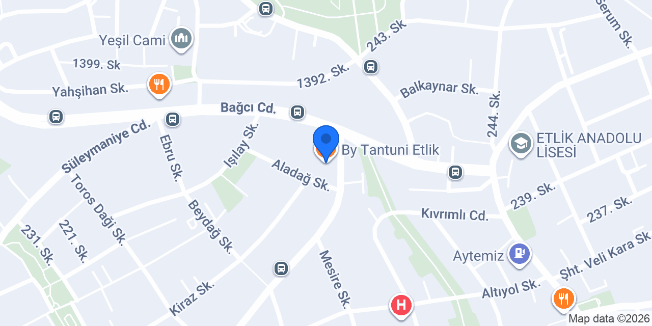 By Tantuni Etlik konumu