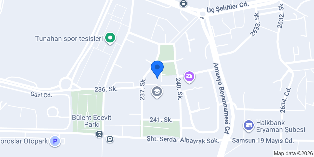 Cevdet Cansaran Hair Studio konumu