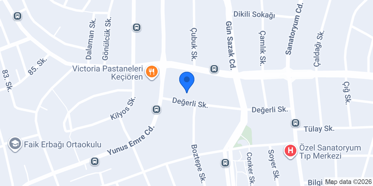 Danışment Çiçekli İlkokulu konumu
