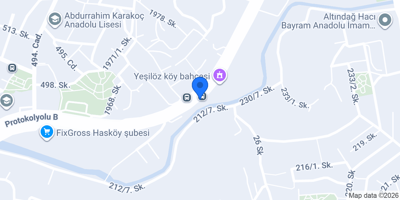 Köküş Çiçekçilik konumu