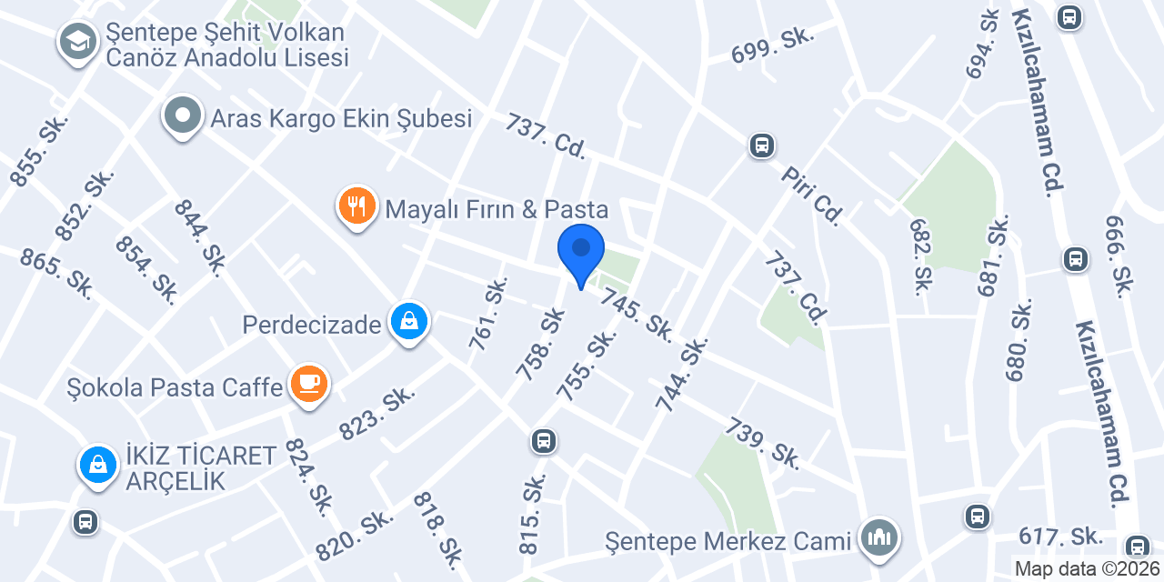 Turuncu Eczanesi konumu