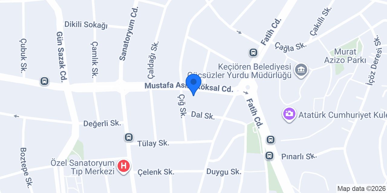 ÇELİK TİCARET Bahri ÇELİK konumu