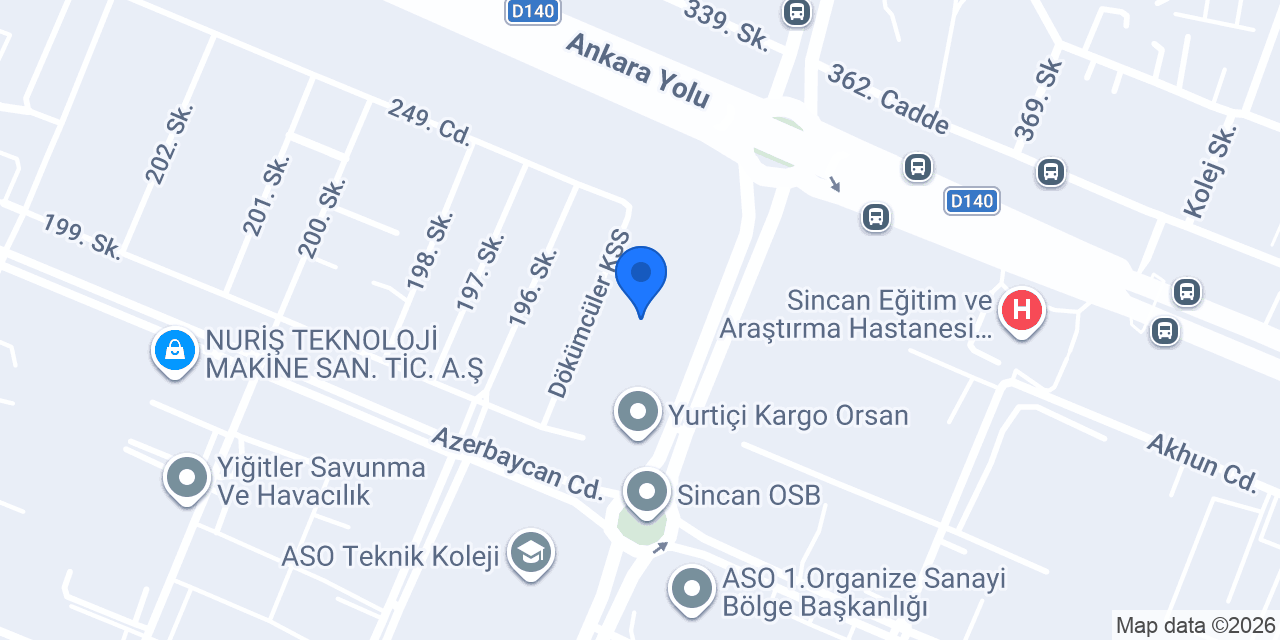 FVS TEKNOLOJİ konumu