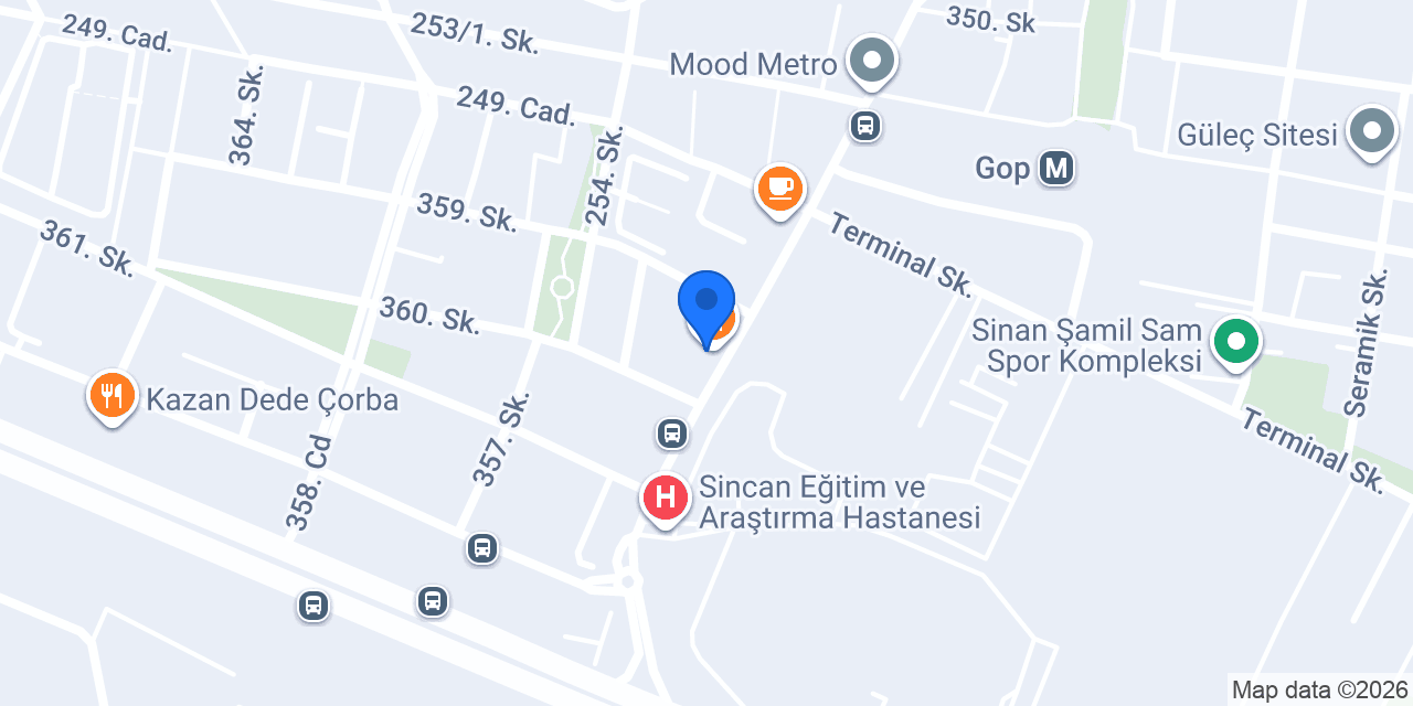ÖZKAN ECZANESİ konumu
