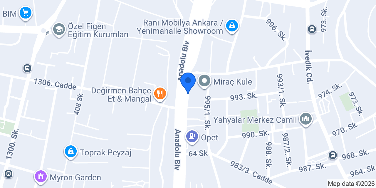 Otocars Ankara konumu