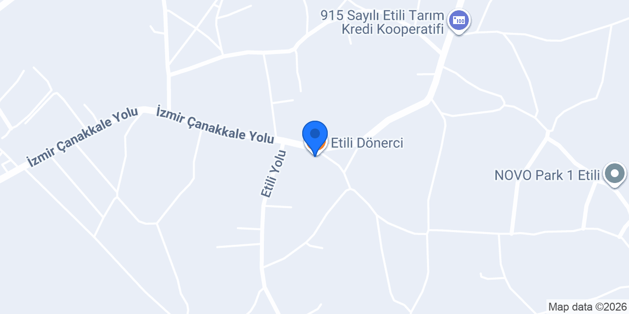 Etili Dönerci konumu