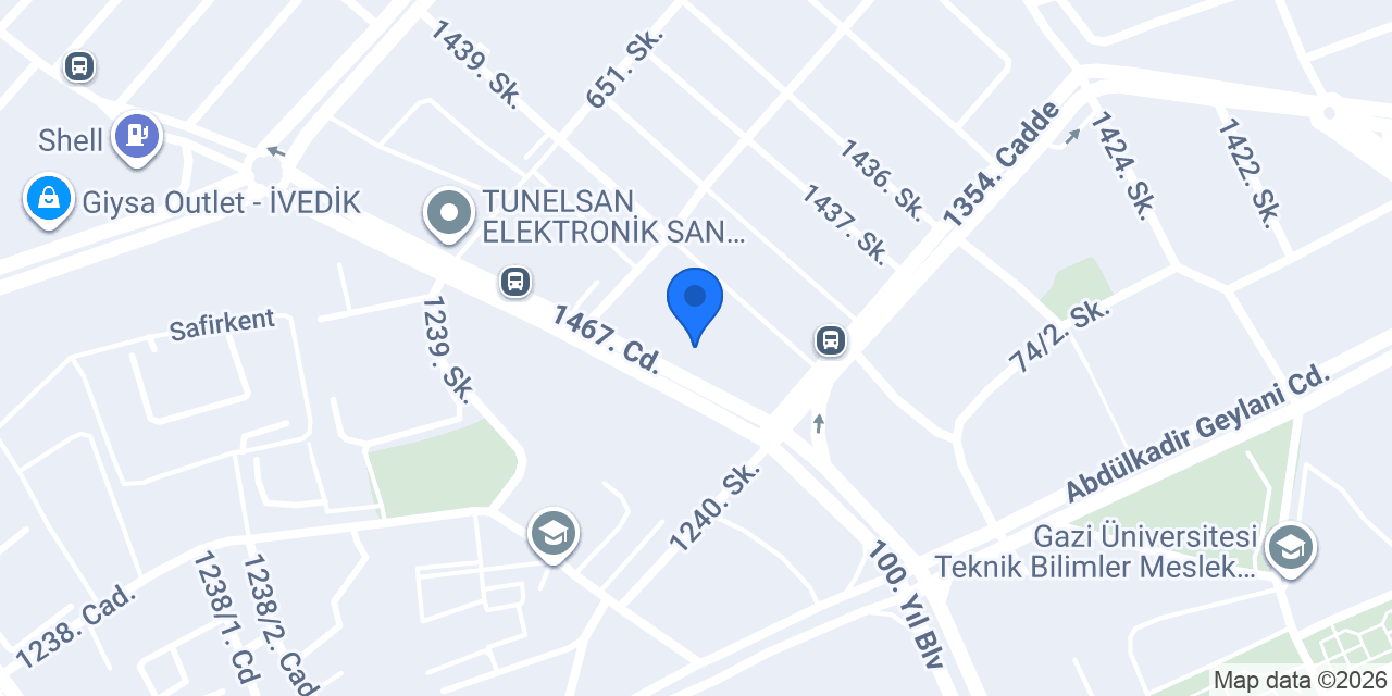 Tamer Elektrik konumu