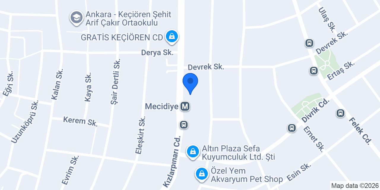 YILDIZ OPTİK konumu