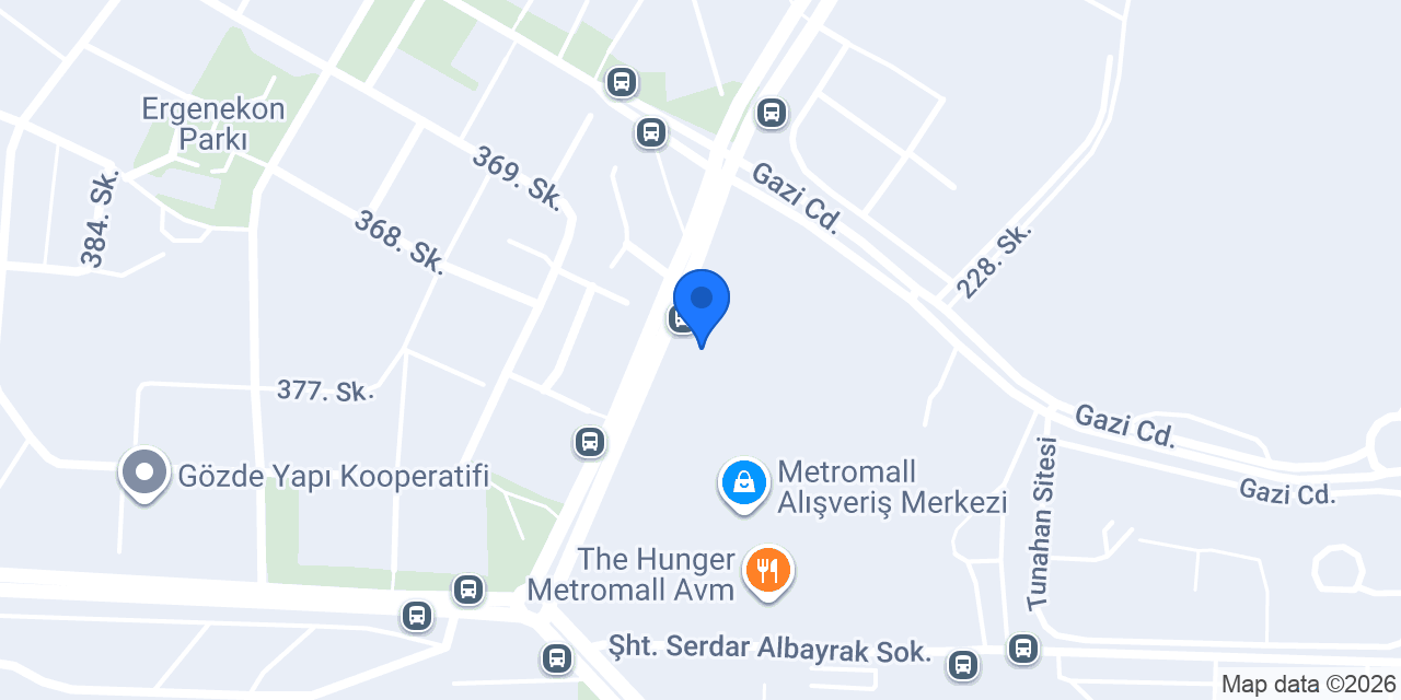 GYMFIT METROMALL konumu