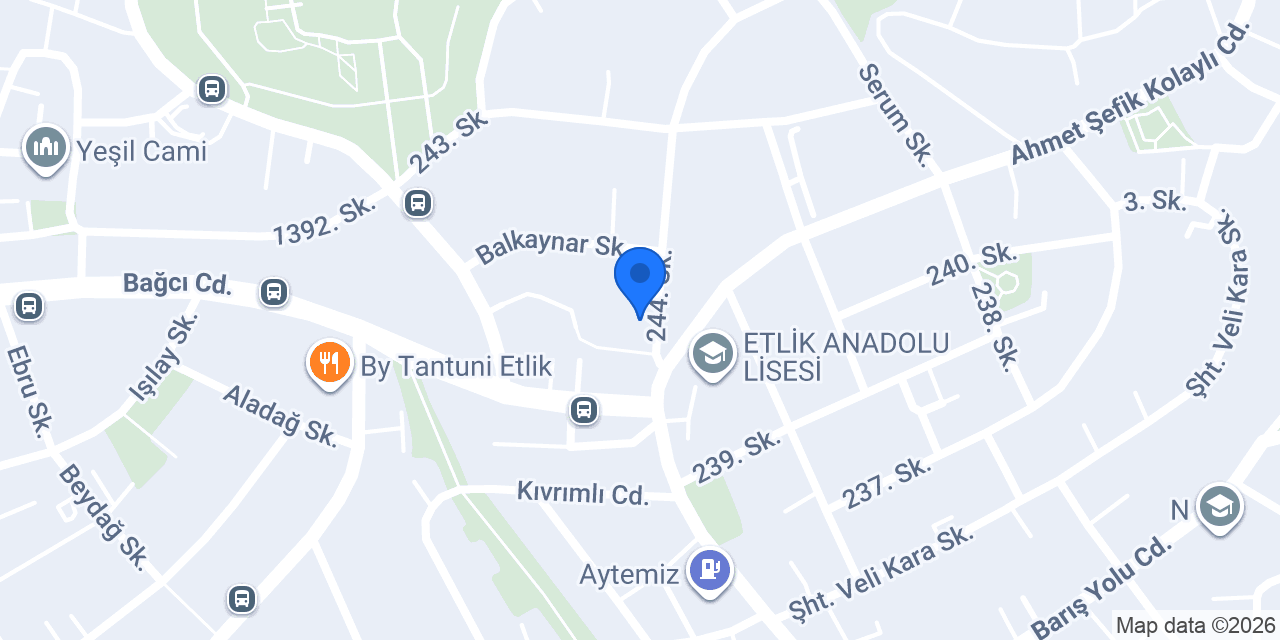 Yuvam Emlak konumu