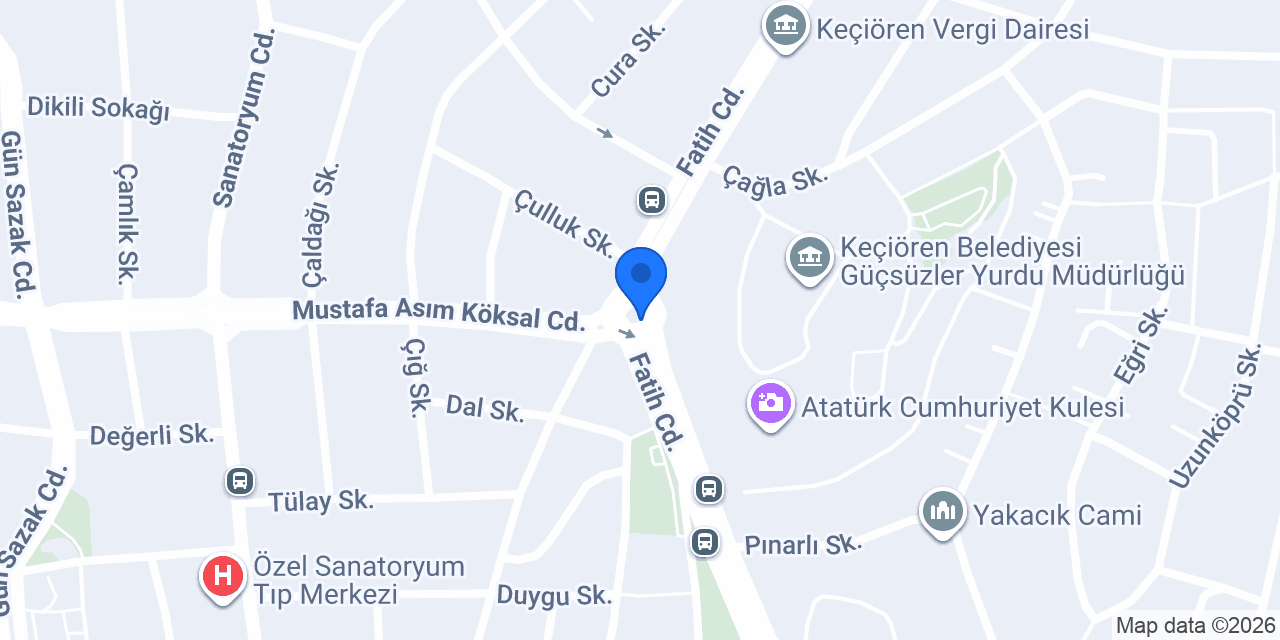 Ankara Graffiti konumu