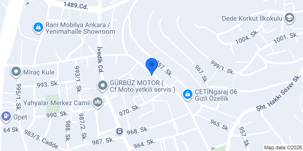İnci Çamaşırhane konumu