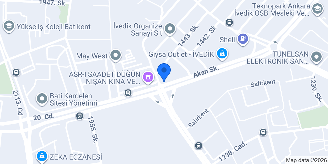 MisBaşak Elektrokent konumu