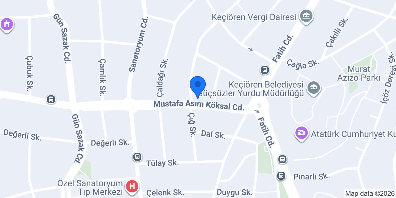 Diş Hekimi Meltem Akkaya konumu