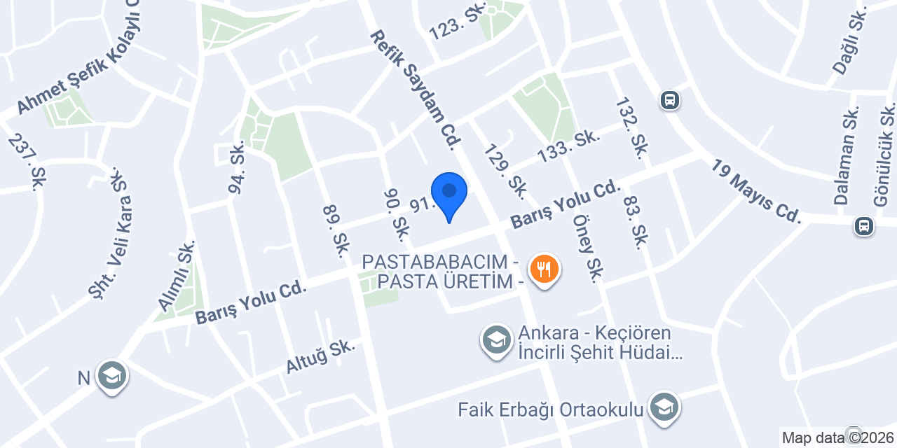 Yeni İncirli konumu