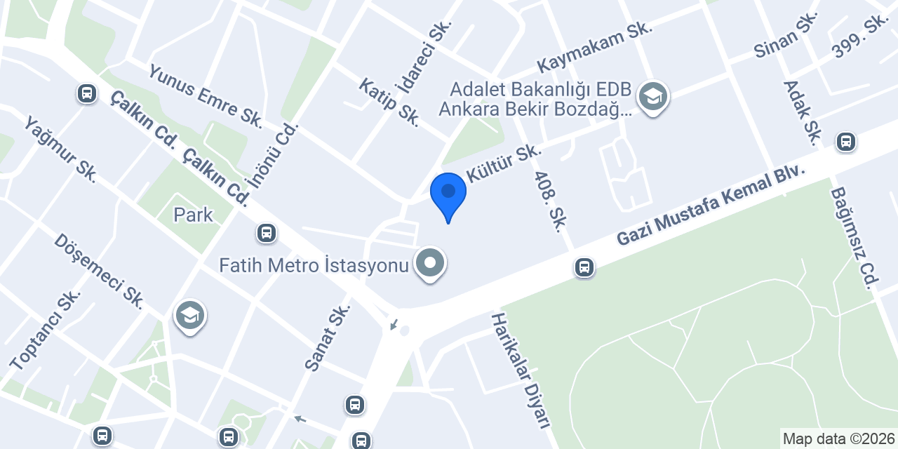 Kaf Eczanesi konumu