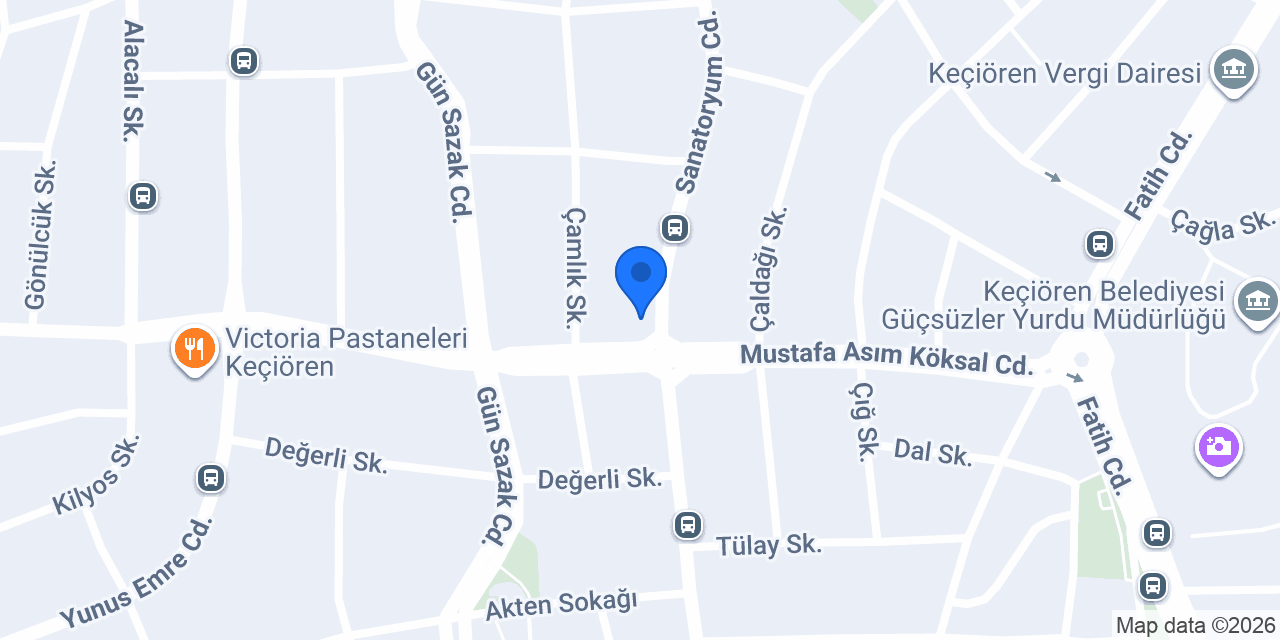 Derya Pastanesi konumu