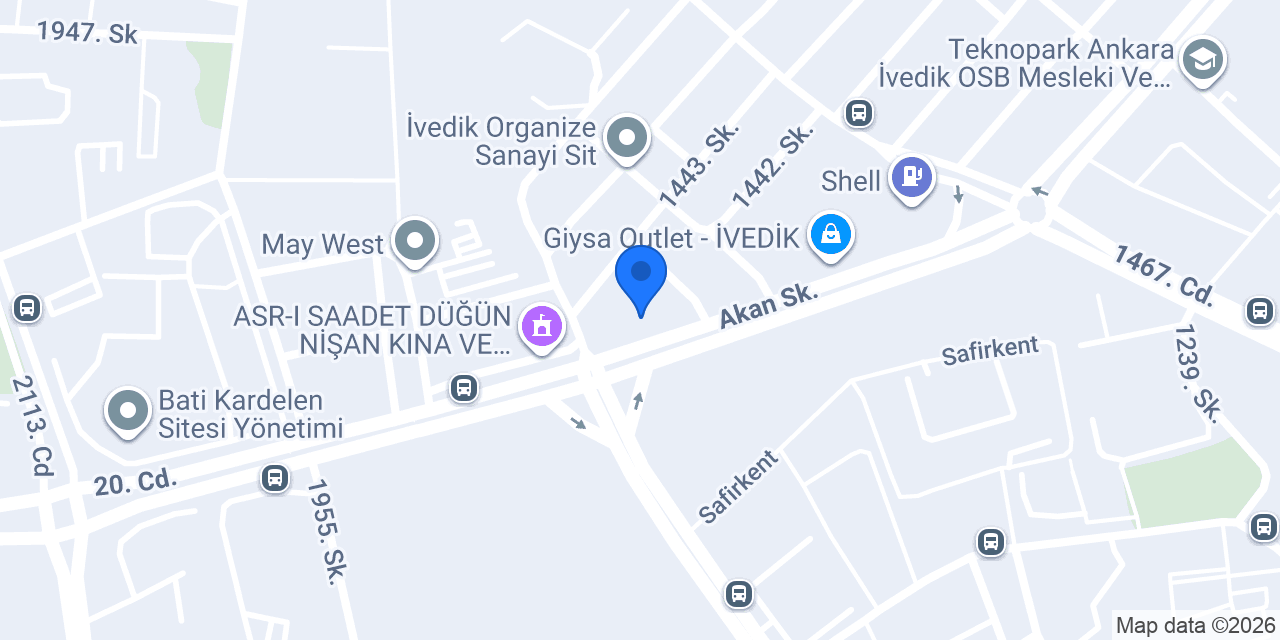 Dülger Aydınlatma Elektrik konumu