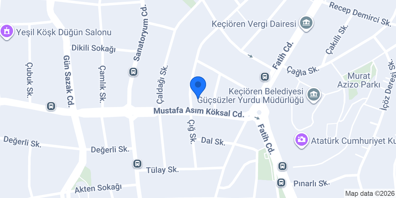 Hırdavat & Dekorasyon konumu