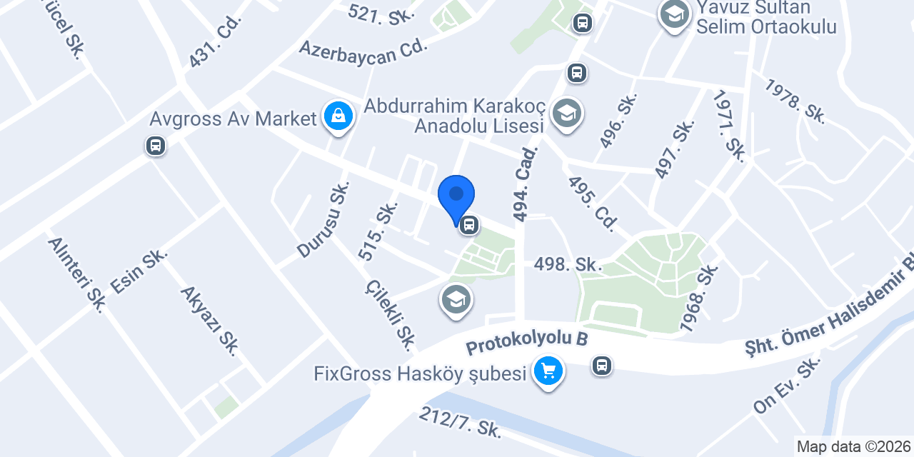 Cengiz bayan kuaförü konumu