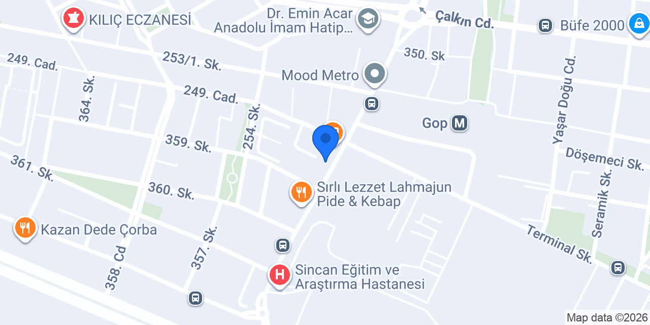 Cadı’nın Evi Törekent konumu