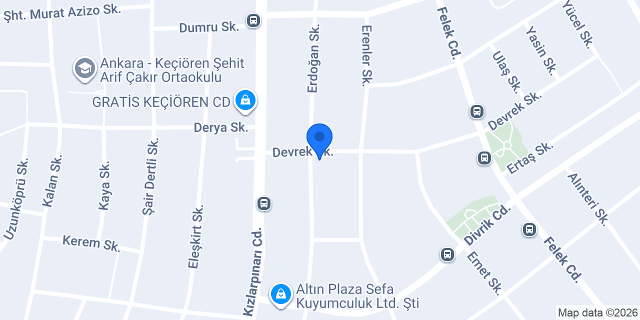 Papatyam Terzi konumu