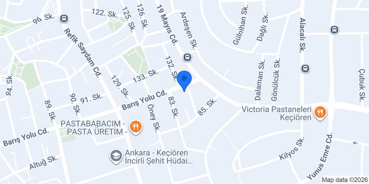 İLYAS AKBAŞ ERKEK KUAFÖRÜ konumu