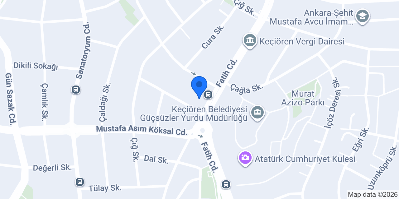 İkra ANAHTAR ÇİLİNGİR konumu
