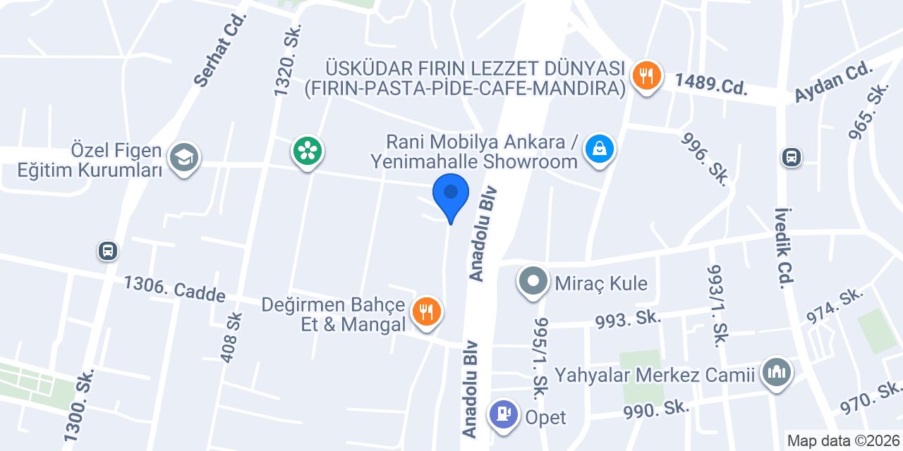 ANKA GLOBAL PEYZAJ konumu