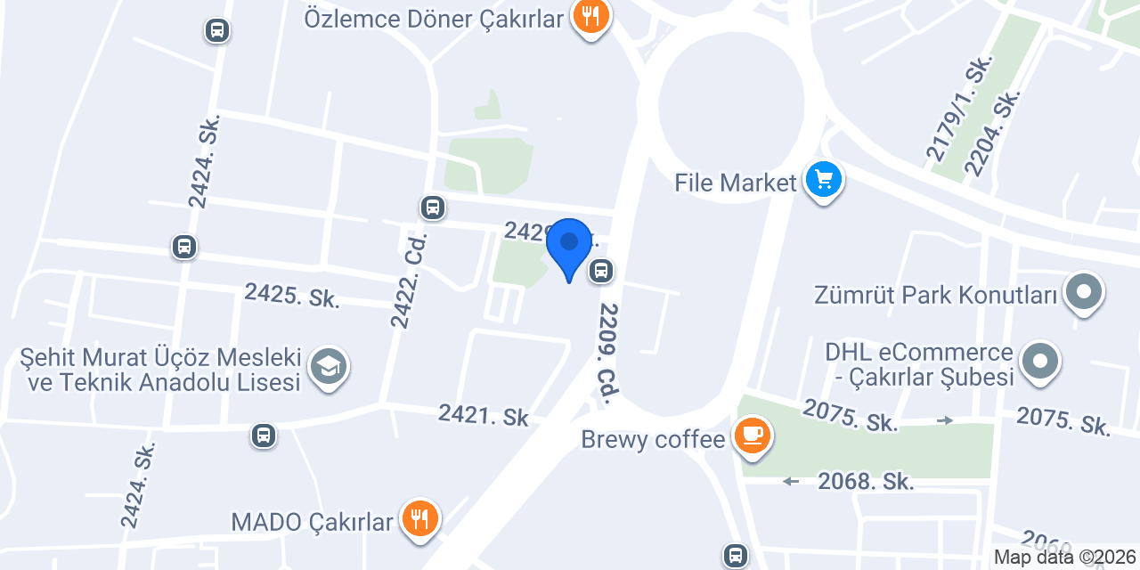 A Plus Bayan Kuaförü konumu