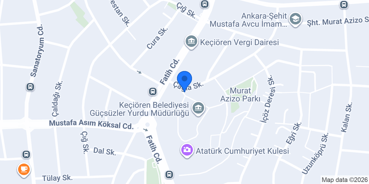 Özel Özev Özürlüler Eğitim Kursu konumu