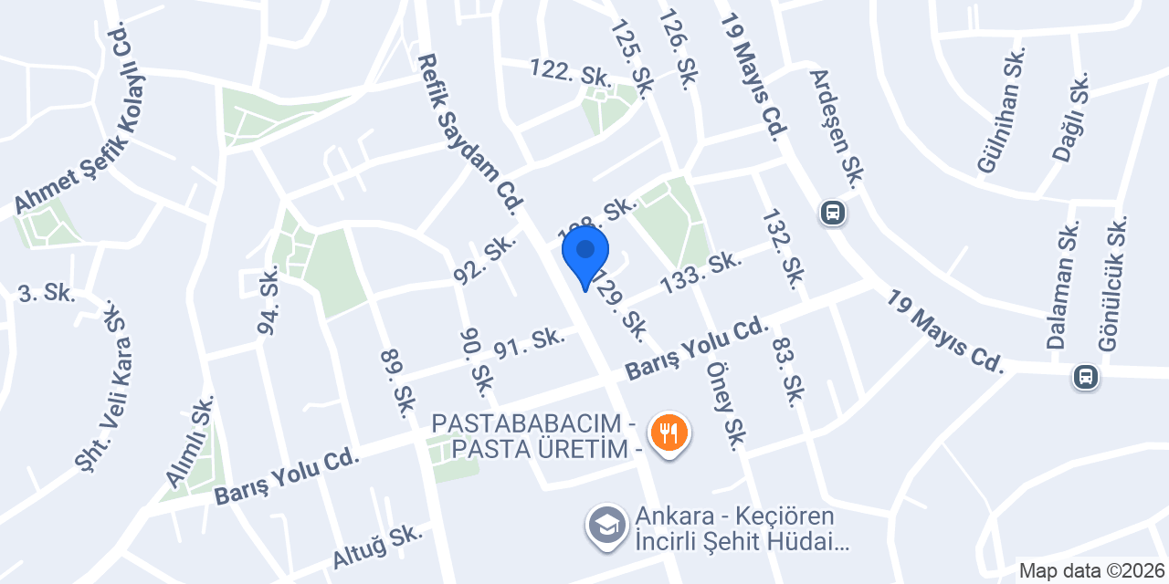 Aygün Yapı Market konumu