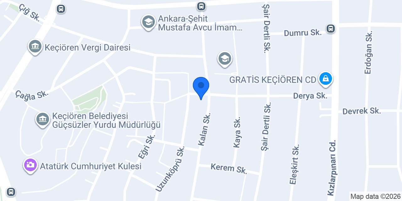 SEVİLAY bayan kuaförü konumu
