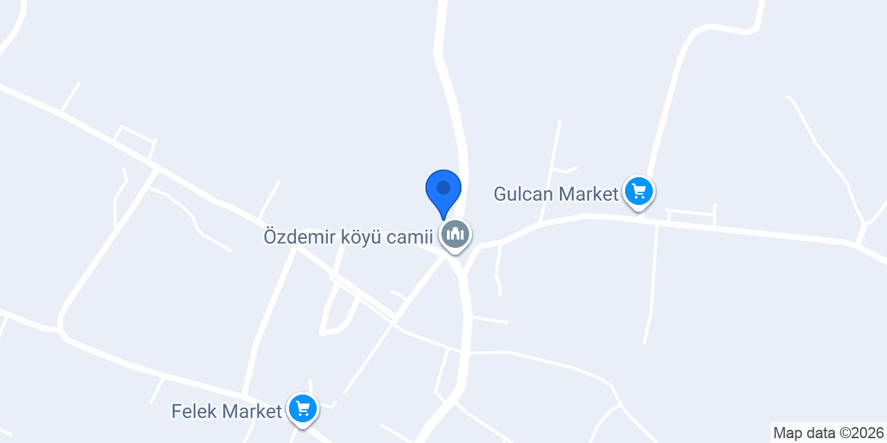 Özdemir köyü camii lojmanı konumu