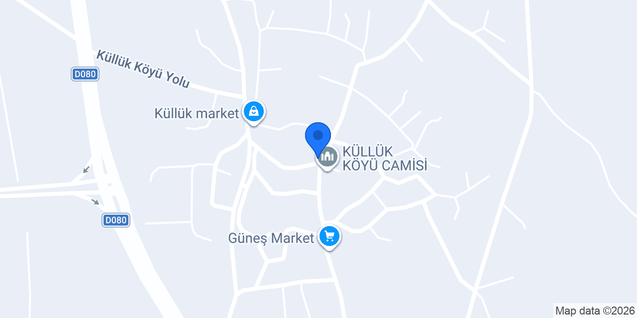 Küllük İlköğretim Okulu konumu