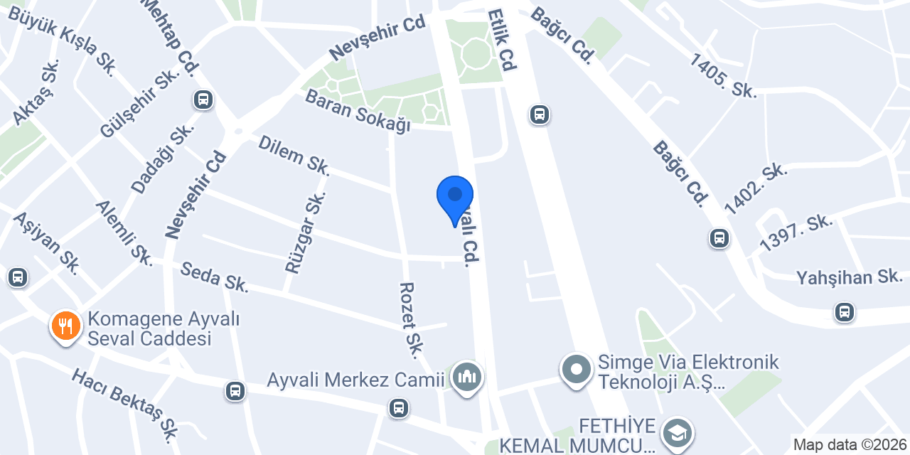 Palaz Elektrik | Ayvalı konumu