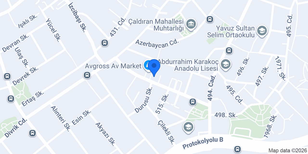 Çapkan Oto Lastik konumu