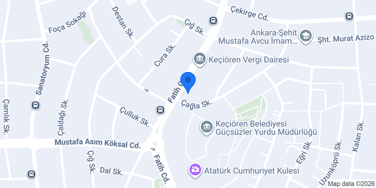 Fatih Taksi konumu