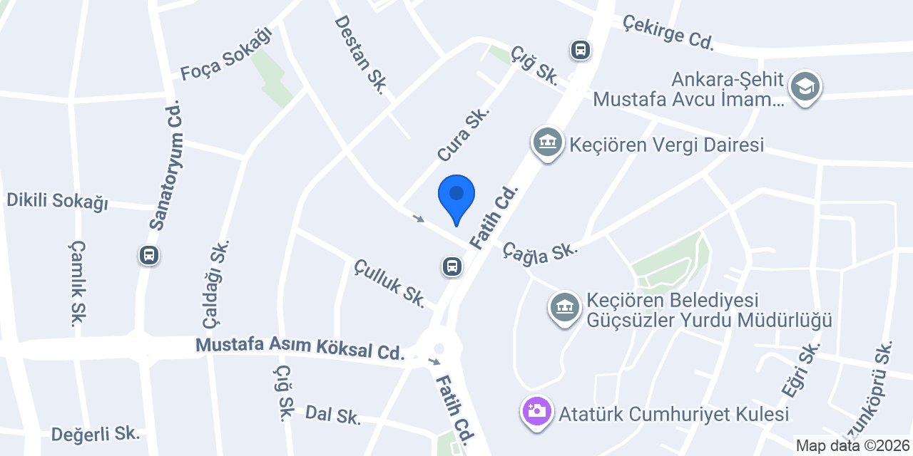VOZOL KEÇİÖREN konumu